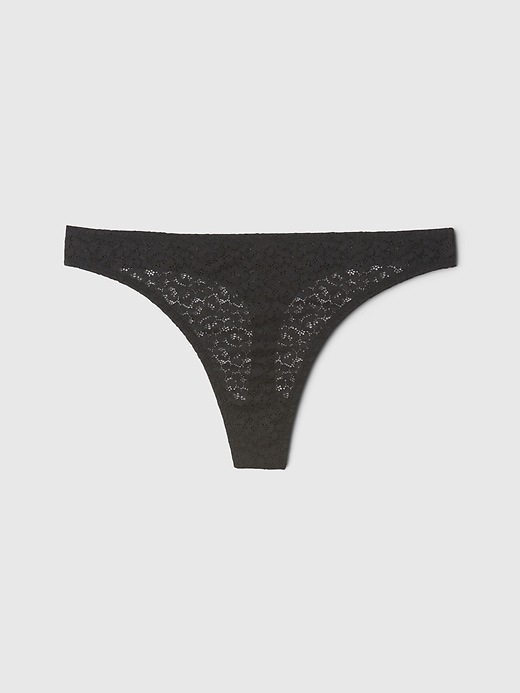 Image number 3 showing, Lace Thong