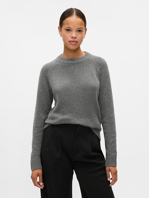 Image number 1 showing, CashSoft Crewneck Sweater