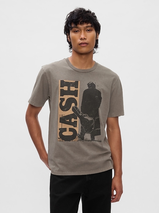 Image number 1 showing, Johnny Cash Graphic T-Shirt