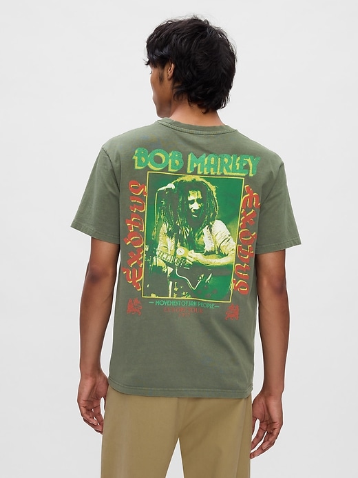 Image number 2 showing, Bob Marley Graphic T-Shirt