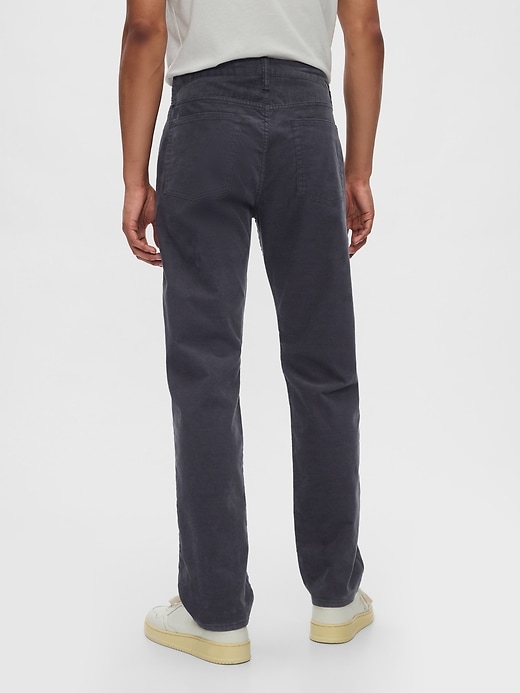 Image number 4 showing, Straight Corduroy Jeans with GapFlex