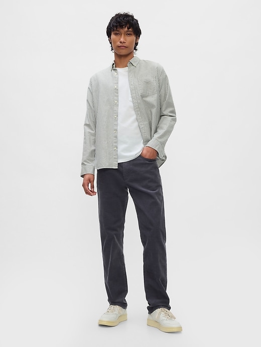 Image number 7 showing, Straight Corduroy Jeans with GapFlex