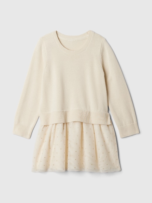 Image number 2 showing, babyGap 2-in-1 Sweater Tulle Dress