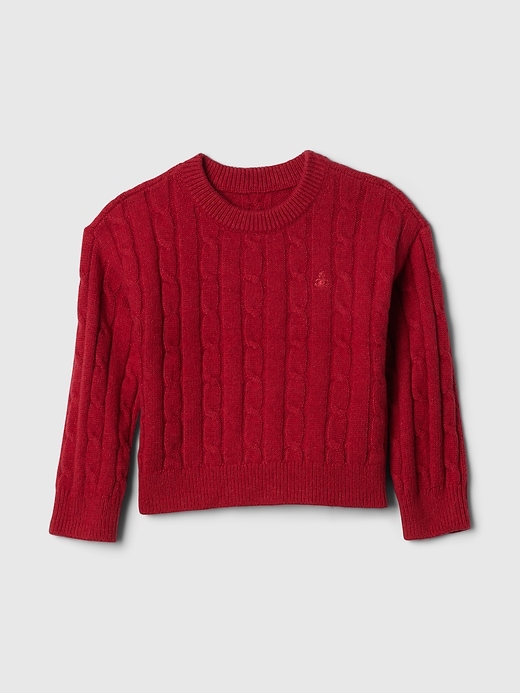 Image number 2 showing, babyGap CashSoft Cable-Knit Sweater