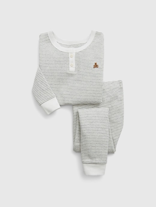 Image number 1 showing, babyGap Organic Cotton Henley PJ Set