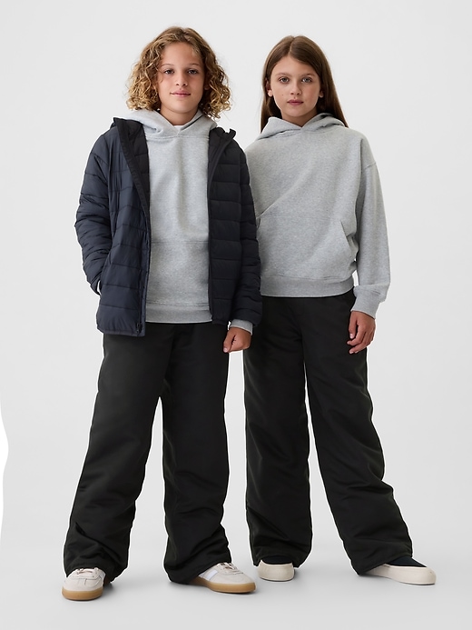 Image number 2 showing, Kids Fleece-Lined Snow Pants