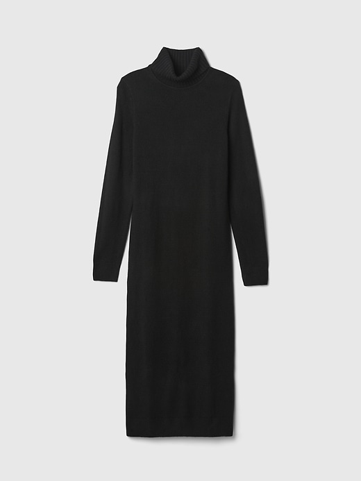 Image number 7 showing, CashSoft Turtleneck Maxi Sweater Dress