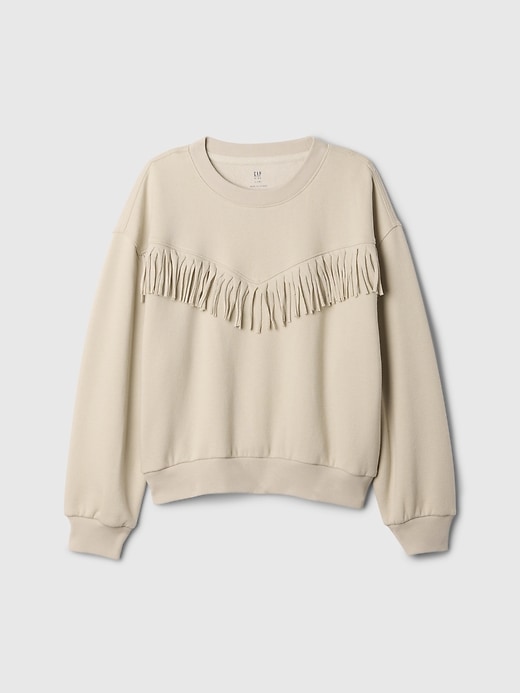 Image number 5 showing, Kids Vintage Soft Fringe Sweatshirt