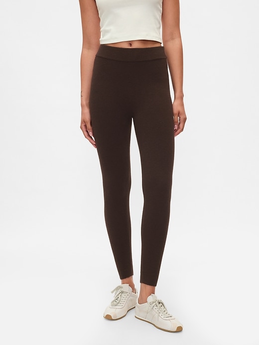 Image number 2 showing, CashSoft Sweater Leggings