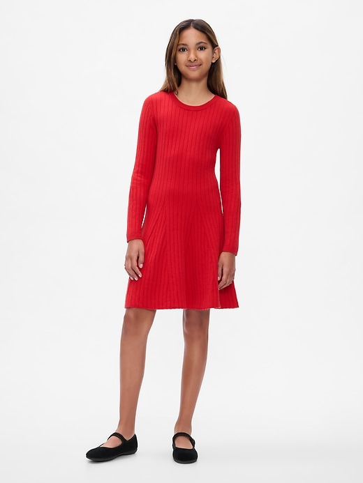 Image number 5 showing, Kids CashSoft Rib Sweater Dress