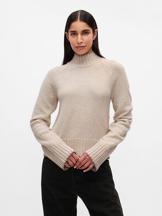 Image number 1 showing, CashSoft Turtleneck Sweater