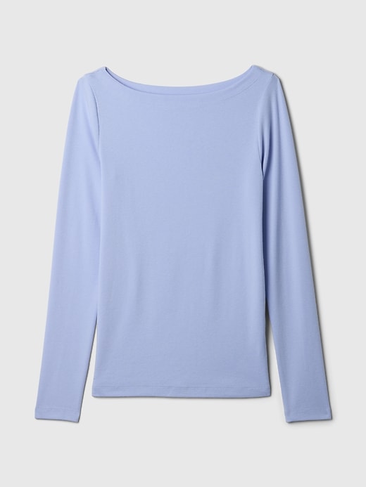 Image number 4 showing, Modern Boatneck T-Shirt