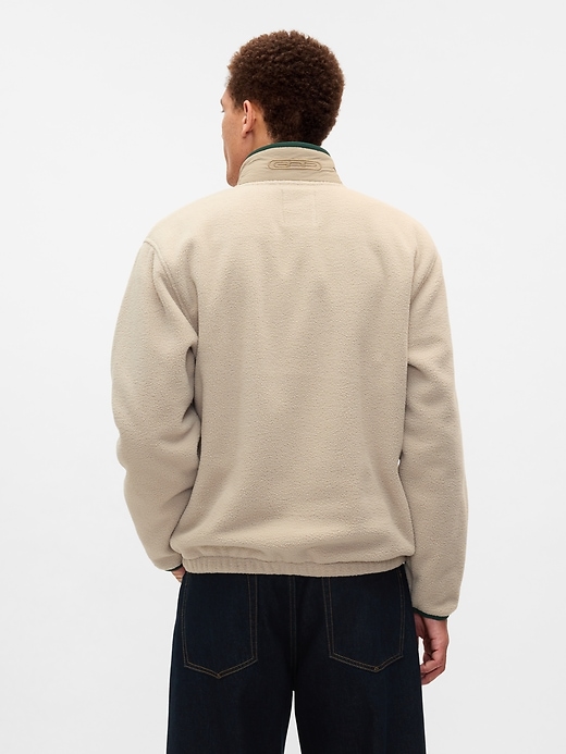 Image number 2 showing, Sherpa Half-Zip Pullover