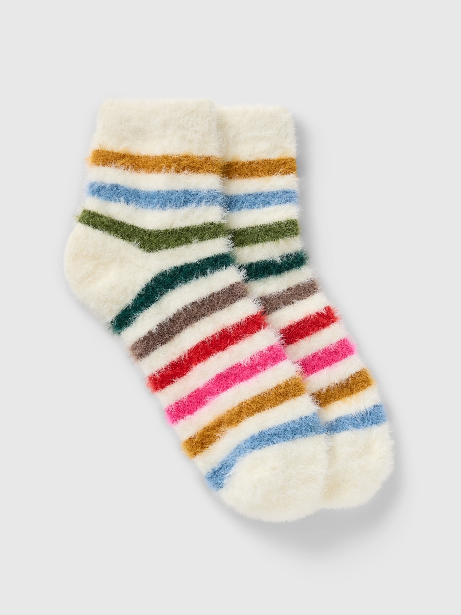 Chaussettes courtes pelucheuses