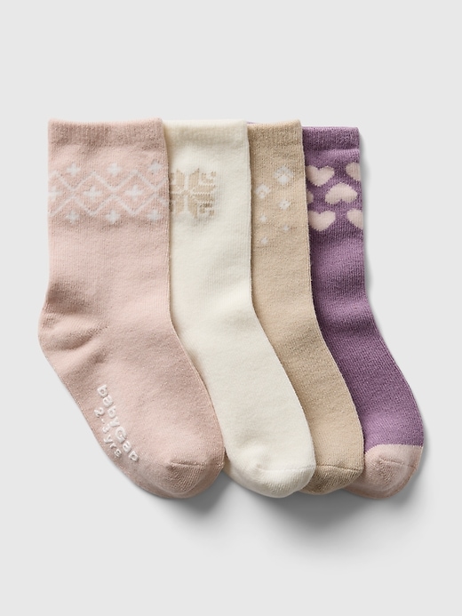 View large product image 1 of 1. babyGap Crew Socks (4-Pack)