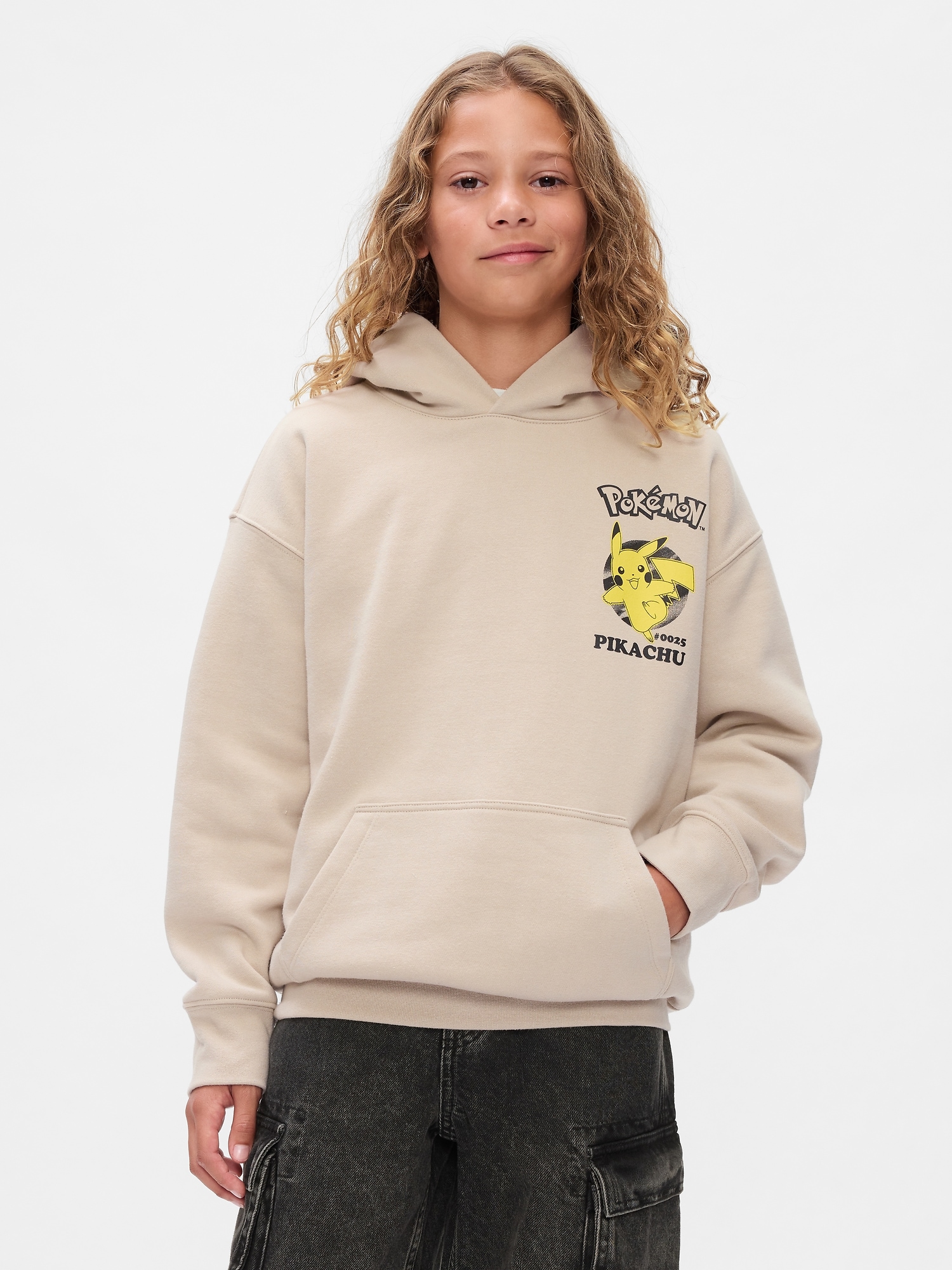 Kids Vintage Soft Graphic Hoodie