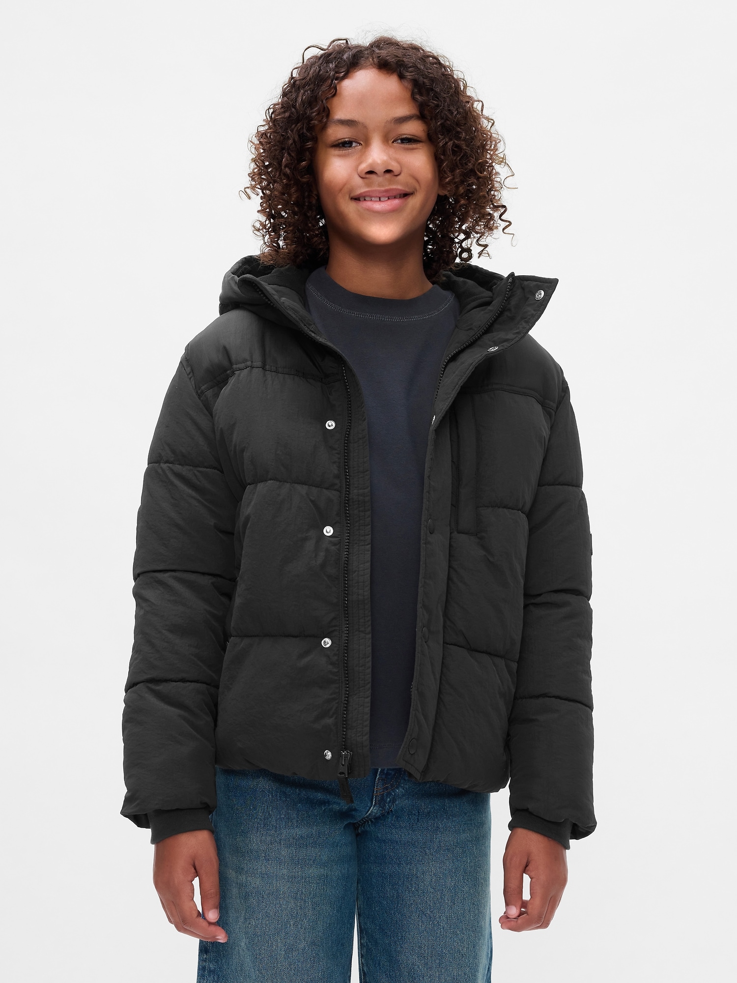 Gap girls puffer best sale