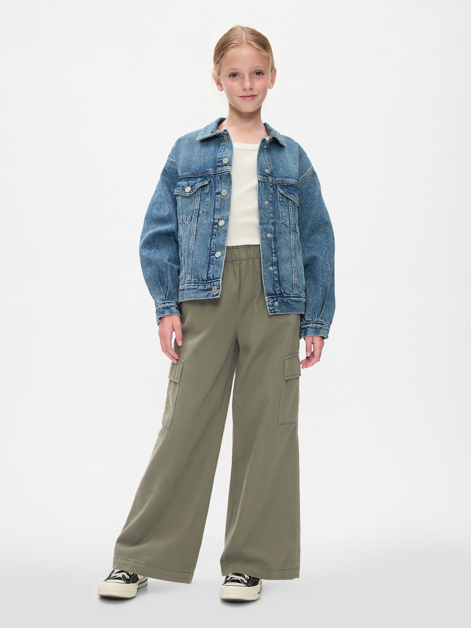 Kids Pull-On Cargo Pants