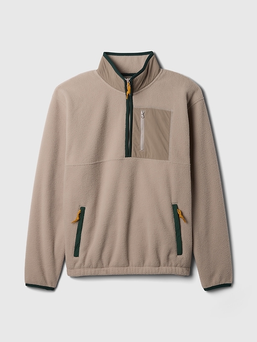 Image number 9 showing, Sherpa Half-Zip Pullover