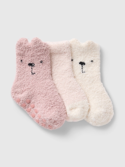 Voir une image plus grande du produit 1 de 1. Chaussettes douillettes pour Bébé (paquet de 3 paires)