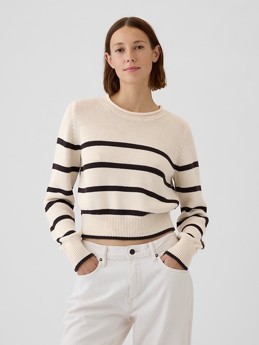 Image number 10 showing, Shrunken Roll Neck Sweater