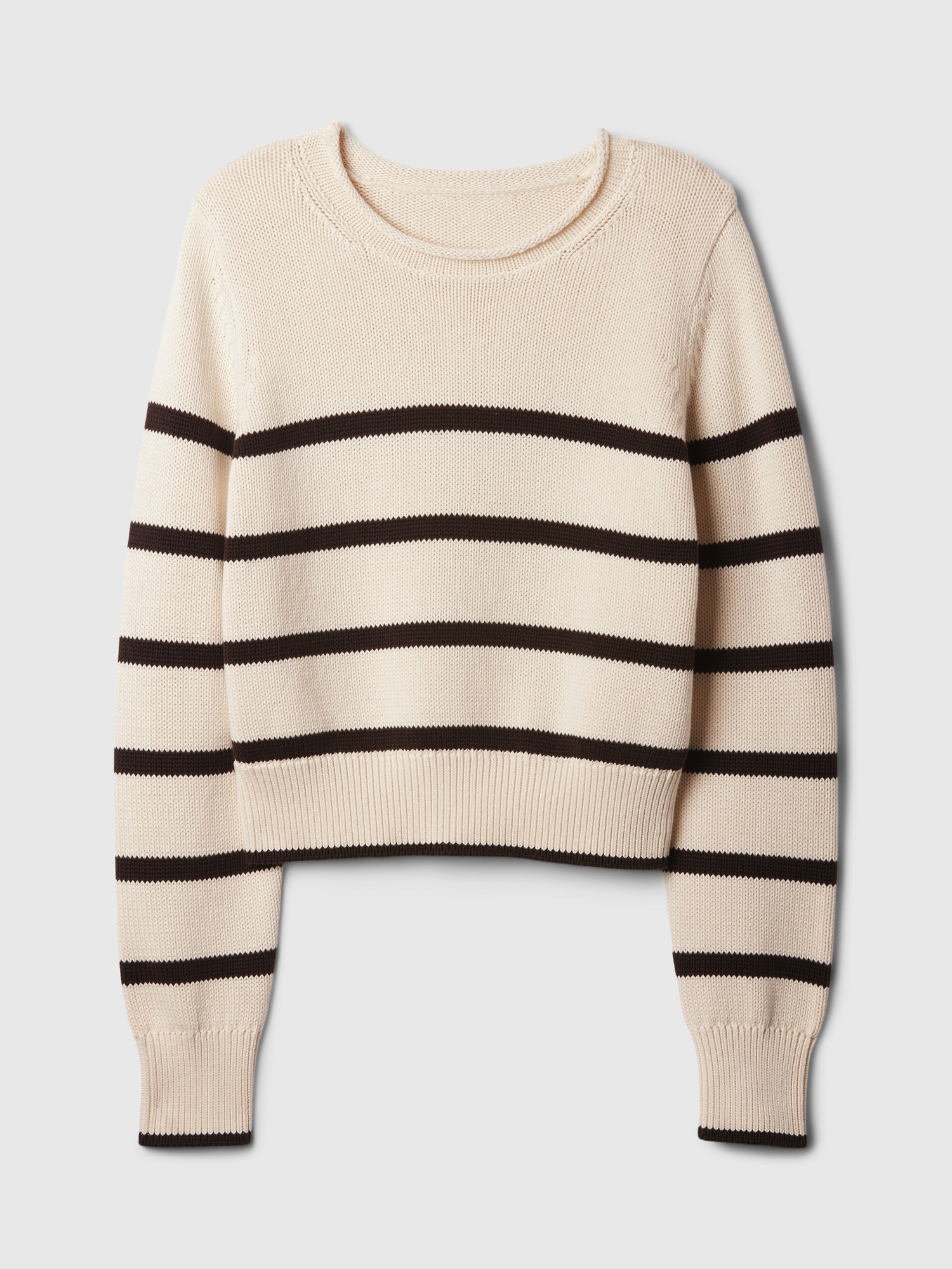 Shrunken Roll Neck Sweater