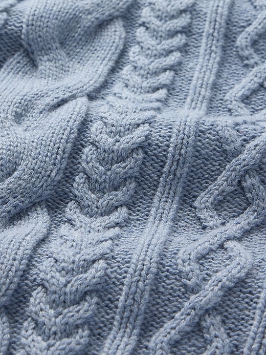 Image number 8 showing, Classic Cable-Knit Sweater