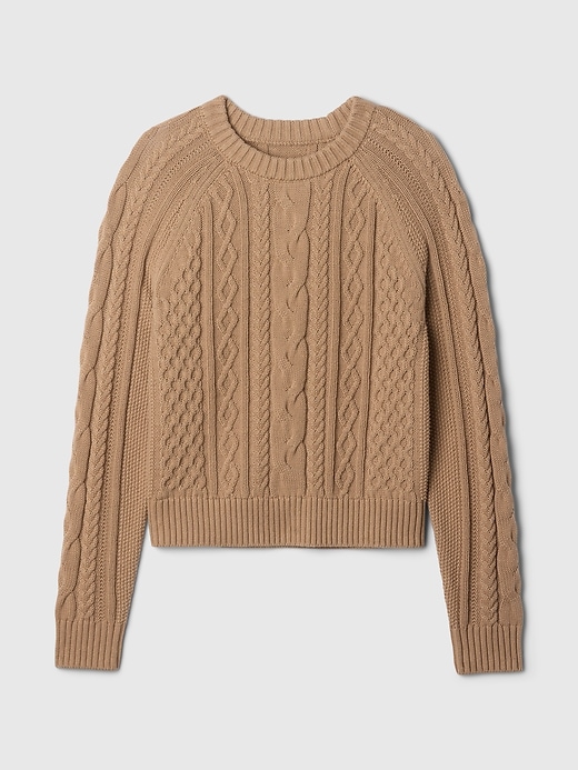 Image number 9 showing, Classic Cable-Knit Sweater