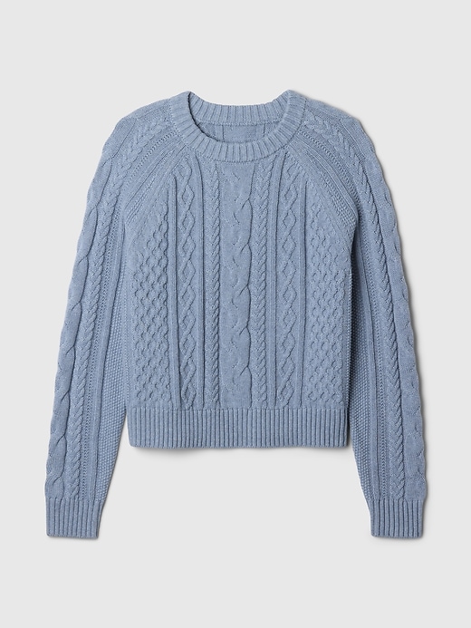 Image number 9 showing, Classic Cable-Knit Sweater