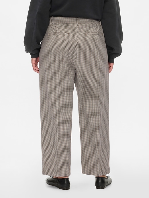 Image number 6 showing, 365 High Rise Brushed Twill Pleated Taper Trousers