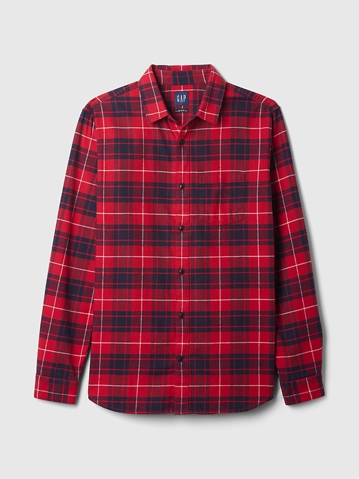 Image number 5 showing, Organic Cotton Flannel Shirt