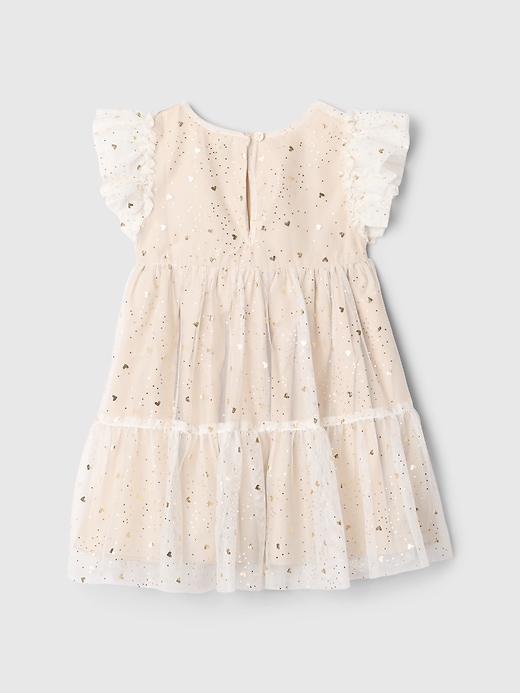 L'image numéro 3 présente Robe étagée en tulle babyGap