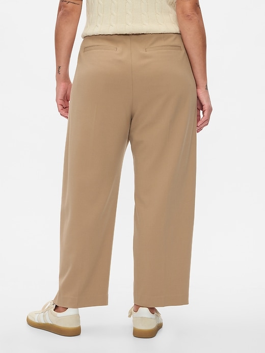 Image number 6 showing, 365 High Rise Brushed Twill Pleated Taper Trousers