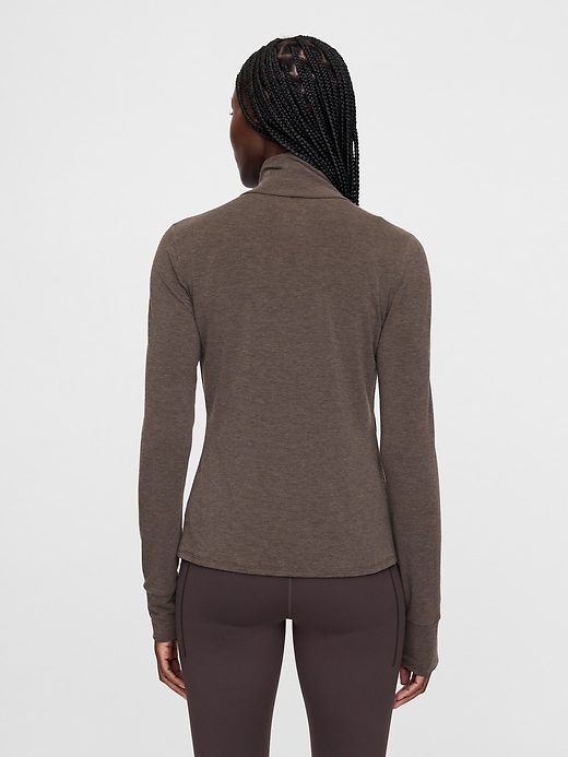 View large product image 2 of 13. GapFit Breathe Turtleneck