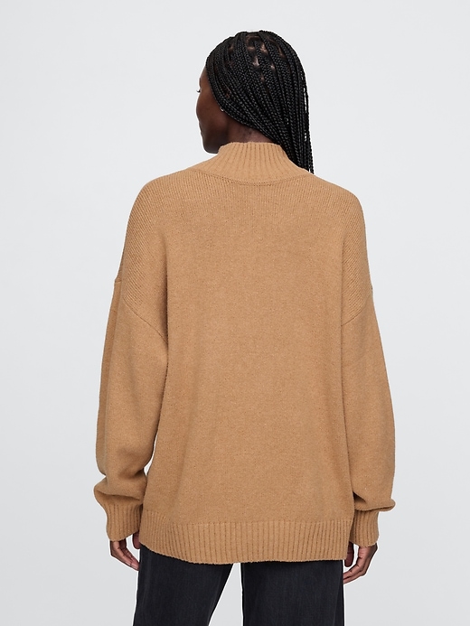 Image number 2 showing, CashSoft Mockneck Sweater