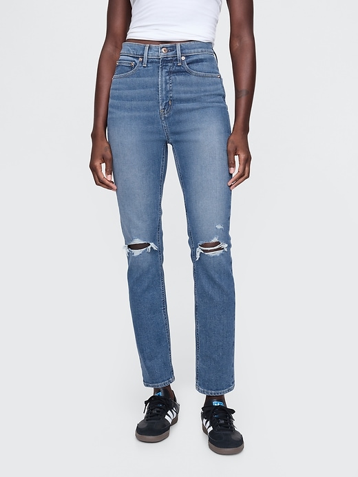 Image number 2 showing, High Rise Vintage Slim Jeans