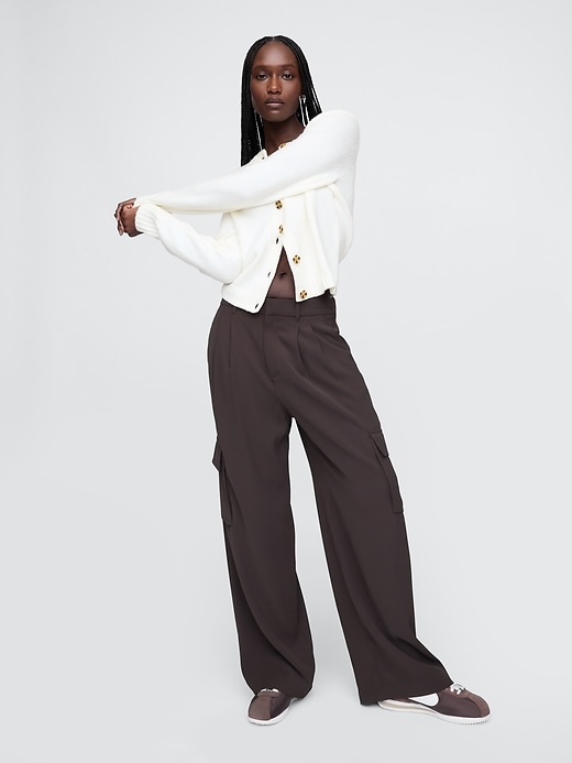 Image number 7 showing, CashSoft Cropped Cardigan