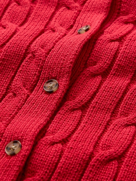 Image number 8 showing, Cable-Knit Cardigan