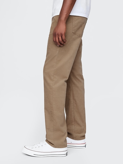 Image number 8 showing, Straight Corduroy Jeans with GapFlex