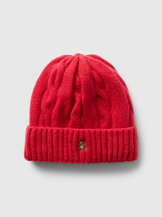 Voir une image plus grande du produit 1 de 1. Bonnet en tricot torsadé Effet cachemire babyGap