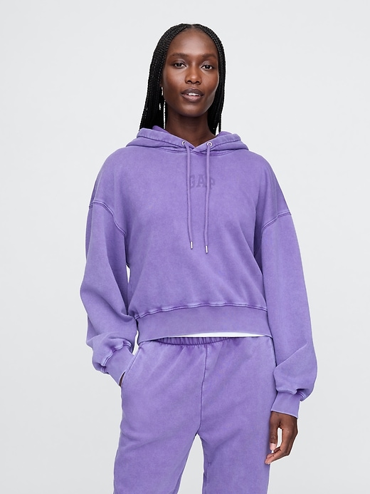 Image number 10 showing, Vintage Soft Cropped Hoodie