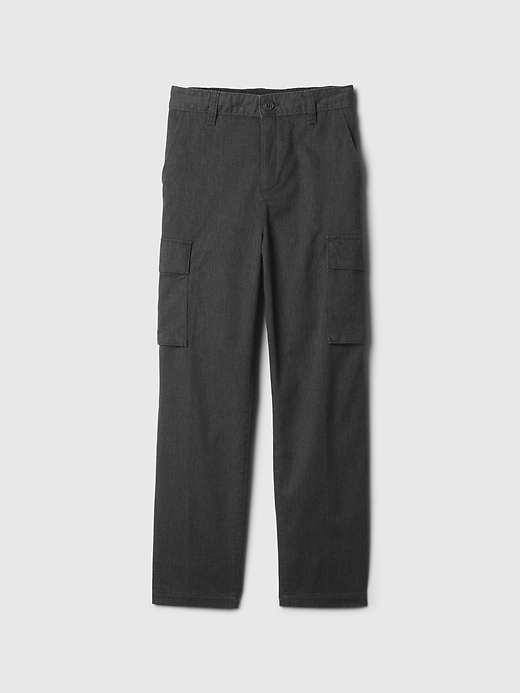 L'image numéro 5 présente Pantalon cargo en sergé pour Enfant