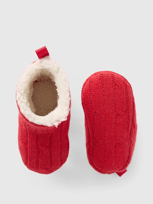 Image number 3 showing, Baby CashSoft Cozy Sweater Booties