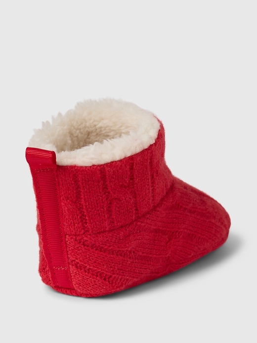 Image number 4 showing, Baby CashSoft Cozy Sweater Booties