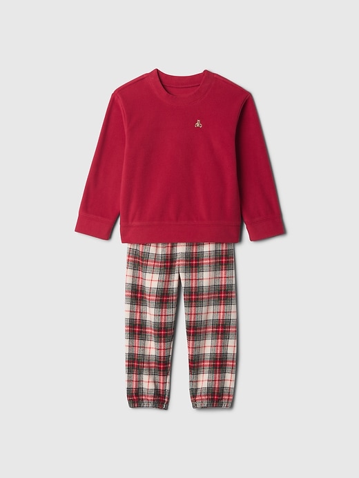 Image number 1 showing, babyGap Recycled Brannan Bear PJ Set