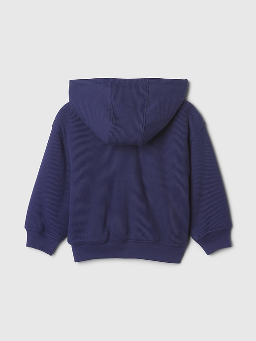 Image number 2 showing, babyGap Cozy Thermal Zip Hoodie