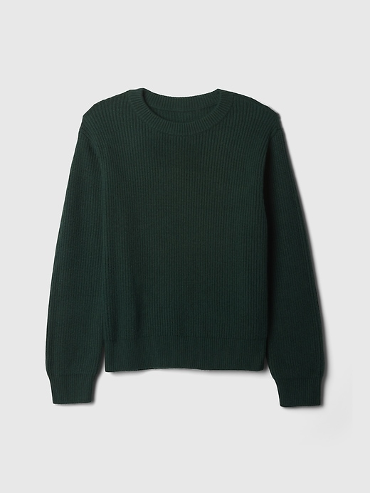 Image number 5 showing, CashSoft Rib Crewneck Sweater