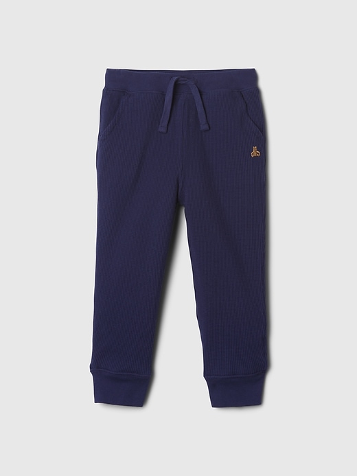 Image number 1 showing, babyGap Sherpa-Lined Thermal Pants