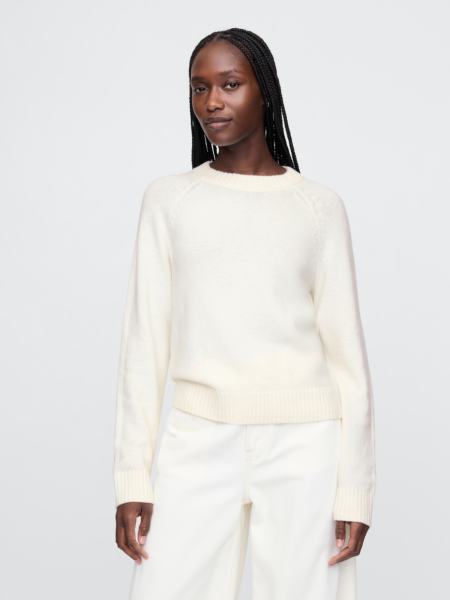 Gap white jumper hotsell