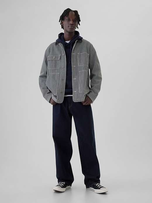 Image number 3 showing, Railroad Denim Chore Jacket